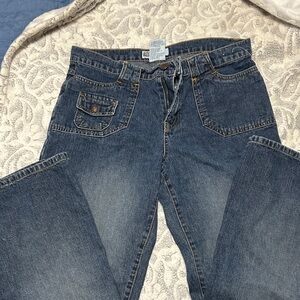 Faded Glory Women's Denim Wide Leg Jeans